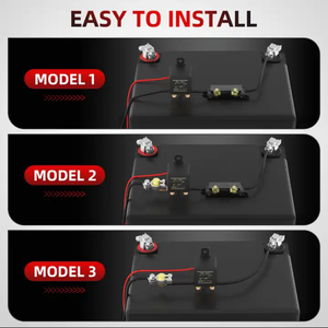 Interrupteur de coupure de batterie à distance de voiture de commande sans fil robuste <span class=keywords><strong>12V</strong></span> 250A interrupteur de déconnexion à distance de batterie automatique pour camion de RV - Product Image 3