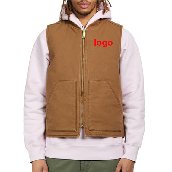 Custom Logo Men s Denim Vest