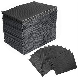 125pcs Disposable Tattoo Bibs Absorbent Waterproof Dental Napkins <b>Nail</b> <b>Table</b> Cover for Tattoo Art - Product Image 1
