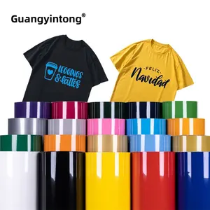 ग्वांगयिंटोंग पीसी मैट श्रृंखला सस्ती एचटीवी विनाइल थोक कपड़ों पर सबसे अच्छा लोहा