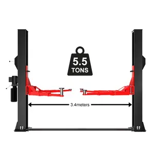 Em Estoque Entrega Rápida Preço de Fábrica Certificação Ce 5.5t Teto Baixo Carro Elevador 2 Enviado Para A Loja de Corpo