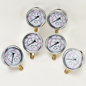 Manomètre compact à sec en acier inoxydable de haute qualité JY Y40 40 mm NPT1/4 2,5 % pour l'huile et le gaz avec garantie d'un an - Product Image 5