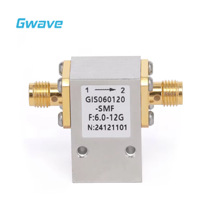Isolateur avec isolation de 20 dB de 6 GHz à 12 GHz, 10 Watts et connecteur SMA femelle GIS060120-SMF - Product Image 4