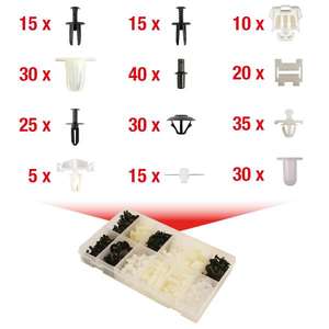 KS TOOLS-Assortiment de clips de garniture 420.0450-Mercedes (270 pièces)-EAN 4042146500774 CARROSSERIE ET FEUILLES MÉTALLIQUES - Product Image 1