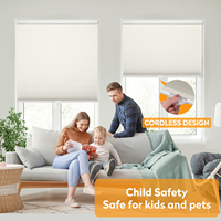 Stores cellulaires à fixation murale ZSTARR pour grandes fenêtres, stores alvéolaires normaux