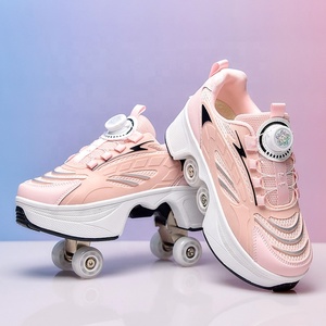 Scarpe Sportive per Bambini con Ruote Deformabili, Pattini a Rotelle con 4 Ruote, Suola in PU Leggera per Ragazzi e Ragazze - Product Image 5