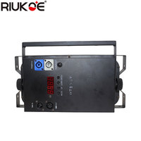Projecteur LED COB RGBW 200W à 2 optiques, contrôle DMX, pour scène, église, théâtre et spectacles