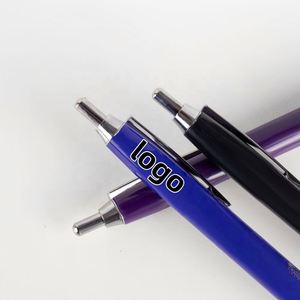 Stylo bille promotionnel en plastique grande capacité avec bannière personnalisée, encre bleue/noire, pour usage bureautique et scolaire - Product Image 4