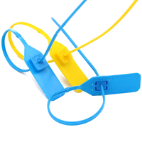 PN-PS2112 Scellé de sécurité en plastique personnalisé à usage unique, scellés en plastique à serrage progressif pour bagages