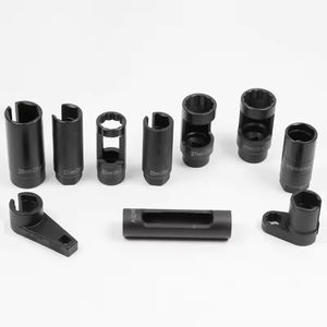 Juego de 10 Llaves de Vaso <span class=keywords><strong>para</strong></span> Sensor de Oxígeno, Kit Universal de Herramientas <span class=keywords><strong>para</strong></span> Extraer Sensores de O2 <span class=keywords><strong>para</strong></span> Autos y <span class=keywords><strong>Camiones</strong></span>, Incluye Llave y Vasos <span class=keywords><strong>para</strong></span> Sensor de Oxígeno - Product Image 2