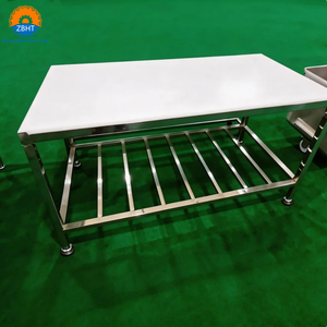 Table de boucherie commerciale en acier inoxydable pour l'abattage du bétail et équipement de désossage, ligne de traitement d'abattoir - Product Image 1