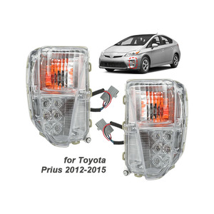Luz LED antiniebla DRL para parachoques con intermitente para Toyota <span class=keywords><strong>Prius</strong></span> ZVW30 2012 2013 2014 2015 81511-47060 81511-47040 - Product Image 1