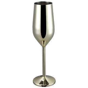 Mode 200ml Capacité 304 En Acier Inoxydable Gobelet Résistant Aux Chutes Verre À Vin Moderne Rouge Vin Bulle Boisson Froide En Plastique - Product Image 1