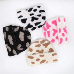 Gorros de Punto Acrílicos Lisos Teñidos de Colores Mezclados para Hombre y Mujer, Venta al por Mayor de Fábrica, Gorras Cómodas para Uso en Exteriores - Product Image 1