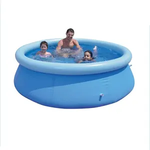 OBL 28110 Round Portable Easy Set Inflatable Family Swimming Pool Set
