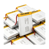 Harga Bagus 503035 Pouch Cell 500mAh Baterai Lithium Polymer Tipis 3.7V untuk Elektronik Konsumen, Power Bank Portabel, Kipas, dan Stasiun Daya