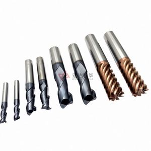 ดอกกัดทังสเตนคาร์ไบด์ HRC45/HRC55/HRC65 แบบปลายแบน สำหรับงานกัด - Product Image 6