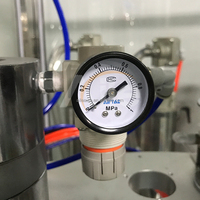 Testeur de profondeur et de largeur de joint de valve d'aérosol AILE pour manomètre de test de pression de bouteille, compatibilité eau/liquide, fonctionnement manuel