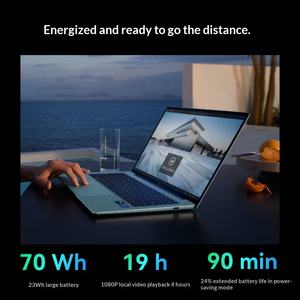 <span class=keywords><strong>Portátil</strong></span> <span class=keywords><strong>Huawei</strong></span> <span class=keywords><strong>MateBook</strong></span> de 14.2 Pulgadas, Edición Ultra Linux, Pantalla Táctil 2.8K, Ultrafino, Alto Rendimiento, Ligero, para Negocios - Product Image 4