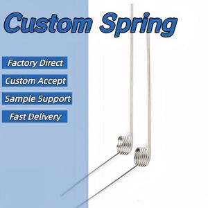 Yay Üreticisi Çift Burulma Yayları Özelleştirilmiş Tork Hassas Burulma Yayları Elektrikli Elektronik Oyuncaklar için - Product Image 1