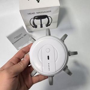 Nouveau masseur de tête intelligent de type pieuvre, masseur à griffes, thérapie du cuir chevelu, vibration, relaxation des méridiens, déblocage transfrontalier - Product Image 4