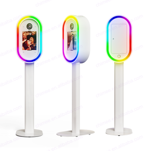 Thông minh bên <span class=keywords><strong>Photo</strong></span> Booth kim loại trường hợp máy ảnh DSLR <span class=keywords><strong>Photo</strong></span> Booth iPad photobooth ngay lập tức in Selfie kiosk với ứng dụng/điều khiển từ xa - Product Image 4
