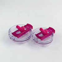 TOP vente 40 oz & 30 oz gobelet Flip paille couvercle remplacement multicolore étanche réutilisable écologique gobelet couvre