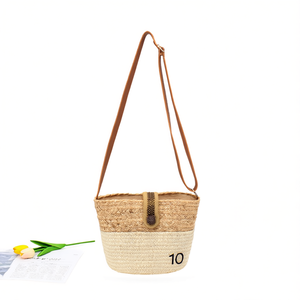 Borsa a tracolla in tessuto con filo dorato a forma di zucca 26x18cm, accessorio moda donna - Product Image 1