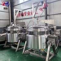 Marmite de cuisson haute pression à vapeur 400L -500L Bouilloire à vapeur industrielle à vapeur