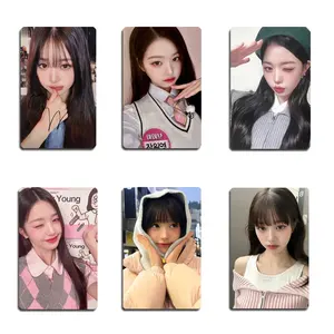 6Pcs/Set KPOP IVE WONYOUNG HD Printing Photocards Double Sides LOMO Cards Cute Style Postcard Fans Birthday Gift Collection L260