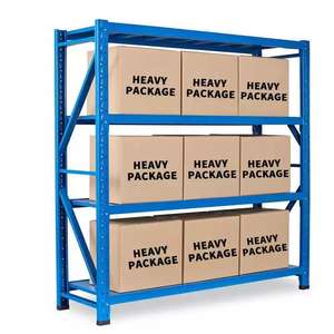 Estante de almacenamiento de acero multicapa ajustable, estantes de almacenamiento para garaje, almacenamiento de transporte, logística, estantes apilables - Product Image 4