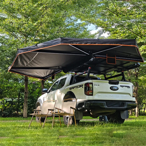 Abri de voiture autoportant en gros 2M 2.5M 270 °   Tente de camping latérale arrière imperméable pour voiture avec parois - Product Image 4