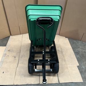 75l गार्डन डंप कार्ट ट्रॉली उपयोगिता उद्यान ट्रॉली - Product Image 6