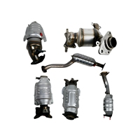 Collecteur d'échappement avec catalyseur pour Honda Accord 2.3L 1998-2002 F23A OE 18160-PAA-A00 18160-PAA-A01, ajustement direct, sans voyant d'avertissement (CEL)