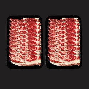 Dùng một lần PP cấp thực phẩm lò vi sóng an toàn 10oz biểu tượng tùy chỉnh hình chữ nhật Bánh bao bì khay với chân không niêm phong - Product Image 6