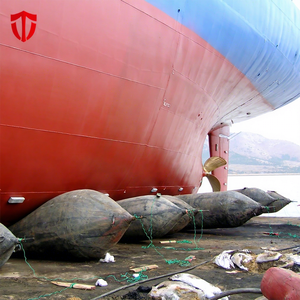 经ISO 14409认证的定制多层耐用船用橡胶船舶下水着陆气囊 - Product Image 1