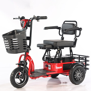 Tricycle électrique pliable, scooter de mobilité, capacité 100-200 kg, pour personnes âgées, courses, usage unisexe - Product Image 3