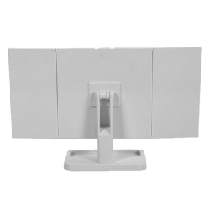 <b>Led</b> <b>Makeup</b> <b>Mirror</b> Rectangular Plastic Folding Touch Switch Battery Powered Home Use Minimalist Design - Product Image 4