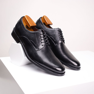 Zapatos de cuero para hombre, estilo masculino, diseño campestre inglés, atuendo formal, zapatos de negocios, zapatos Derby, zapatos para hombre - Product Image 3