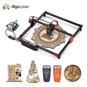 Mesin Gravir Desktop CNC Laser Pengukir, Router Kayu Laser Pengukir Ringkas Meja CNC DIY