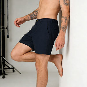 Shorts cargo confortables et extensibles pour hommes, avec poche zippée, séchage rapide, respirants, pour l'entraînement, boardshorts - Product Image 6