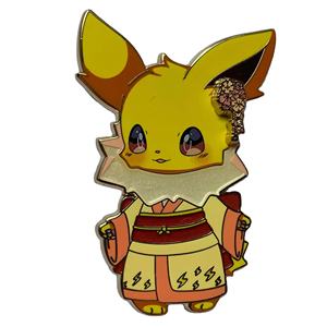 2025 delicados alfileres de <span class=keywords><strong>esmalte</strong></span> de Metal, clavos azules, insignia de Metal <span class=keywords><strong>con</strong></span> gesto de corazón para insignia de níquel negro - Product Image 2