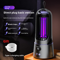 Tueur de moustiques électrique intelligent avec minuterie AI, affichage numérique, piège à insectes multifonctionnel pour usage domestique en intérieur