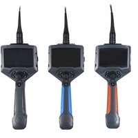Endoscope vidéo infrarouge étanche avec tube flexible, caméra d'inspection industrielle portative
