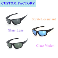 Lunettes de soleil sport polarisées UV400 avec logo personnalisé, monture TR90 légère, verres TAC anti-reflet, pour hommes et femmes, pêche