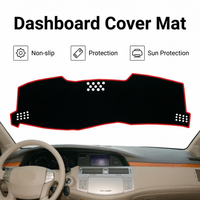 Für Toyota Avalon 2005-2010 Auto Mittelkonsole Armaturenbrett-Abdeckung Sonnenschutzmatte Rutschfeste Sicherheits-Fahrmatte