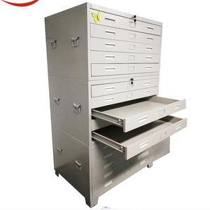 ตู้เก็บเอกสารเหล็กแบบลิ้นชัก สำหรับเก็บแผนที่ กระดาษ A1 และเอกสารอื่นๆ - Product Image 5