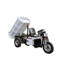 Machinerie minière sud-américaine, tricycles électriques, capacité de chargement super forte, camions à benne basculante à trois roues, investissement rentable