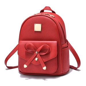 Women's Fashion All-match Handbags <b>Small</b> Chain PU Leather Ladies Brand Designer <b>Backpack</b> - Product Image 6