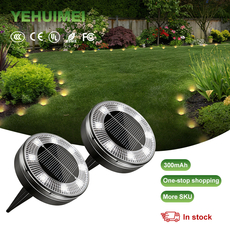 LED Solar Lawn Lights Outdoor Garden Pathway Lamp Solar Ground Stake Light for Villa Walkway Landscape Decoration · image 2